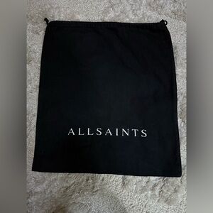 All Saints Canvas drawstring bag, From purchase of my All Saints handbag,